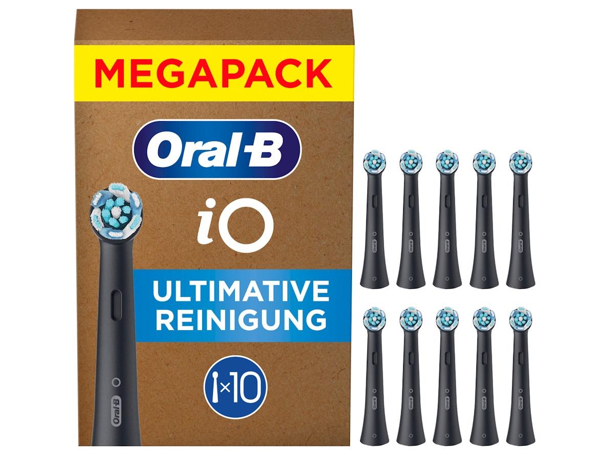 Oral-B iO Ultimate Clean børstehoveder - sort, 10 stk.
