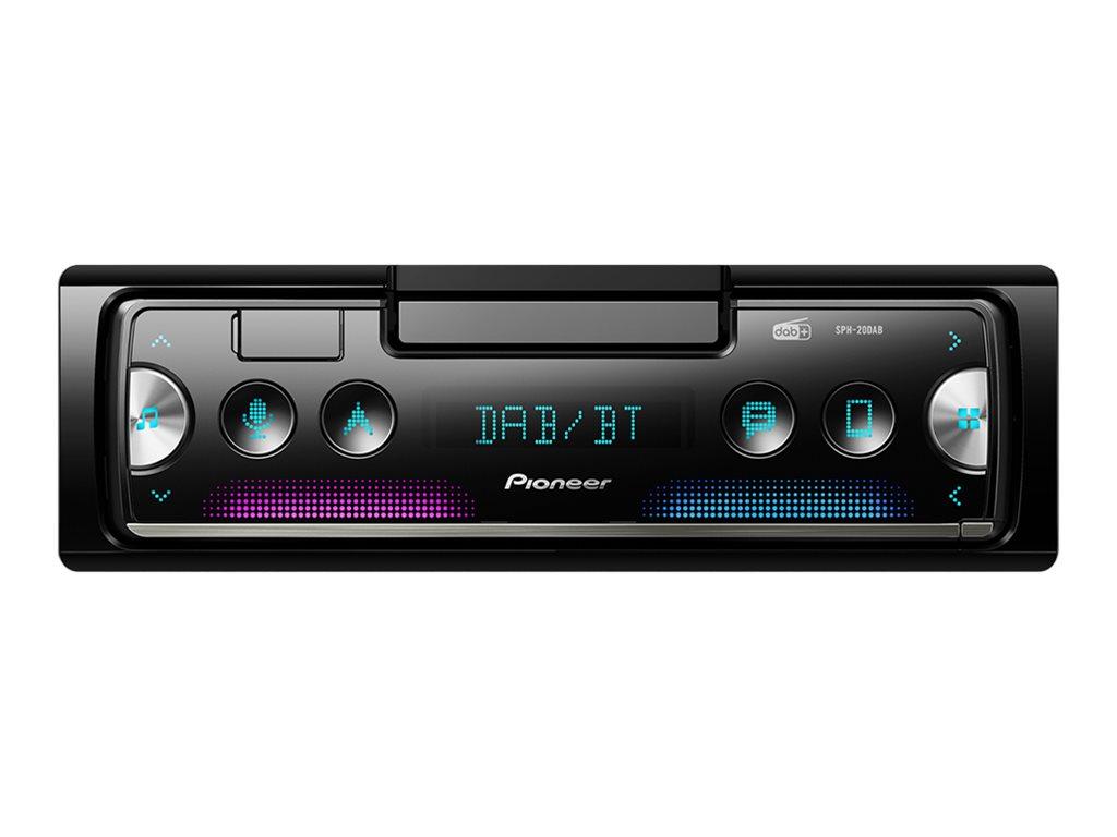 Pioneer SPH-20DAB Single-DIN bilradio med DAB+ og Bluetooth