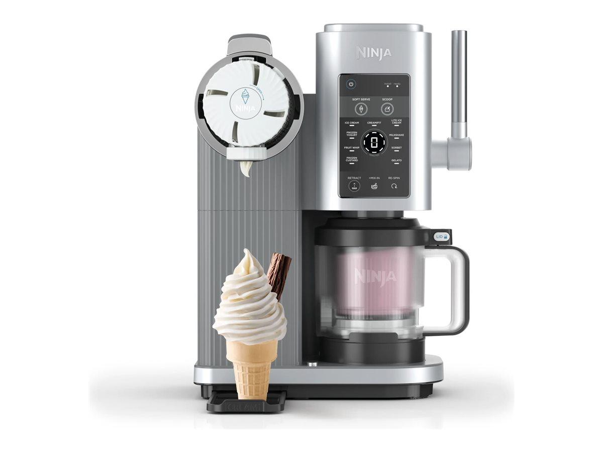 Ninja Creami Spin NC701BU sorbetblender 800 W - platinsølv