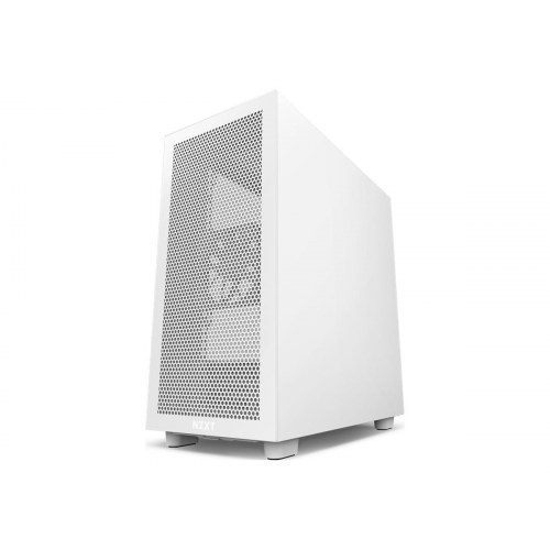 NZXT H7 Flow miditower ATX kabinet - hvid