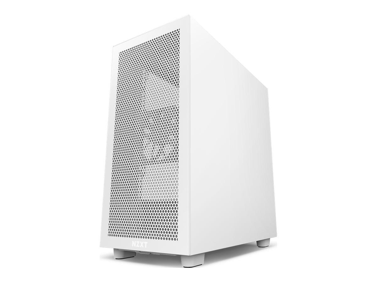 NZXT H7 Flow miditower ATX kabinet - hvid