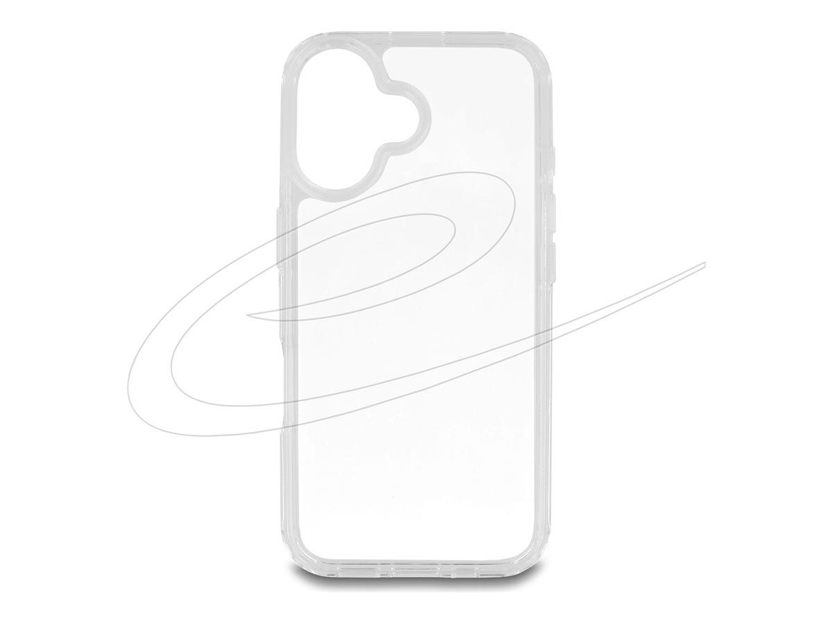 DeLOCK beskyttelsescover til iPhone 17 - gennemsigtigt TPU/PC bagsidecover