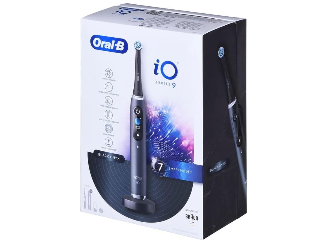 Oral-B iO Series 9n elektrisk tandbørste - Sort (Black Onyx)