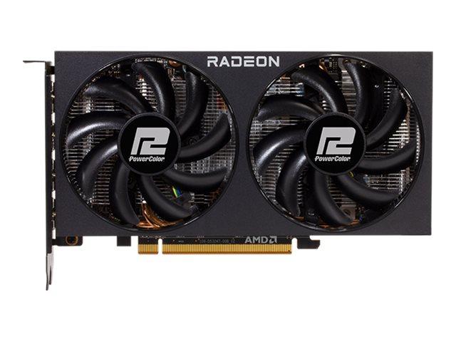 PowerColor Fighter Radeon RX 6650 XT 8 GB grafikkort (GDDR6, PCIe 4.0)
