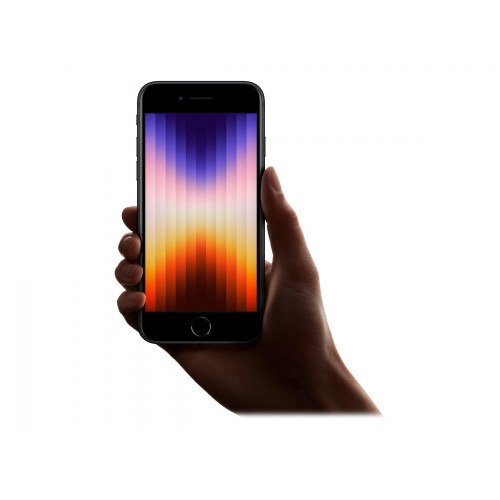 Apple iPhone SE (3. generation) 4,7" 128 GB 5G - Midnat - + (OUTLET A+)