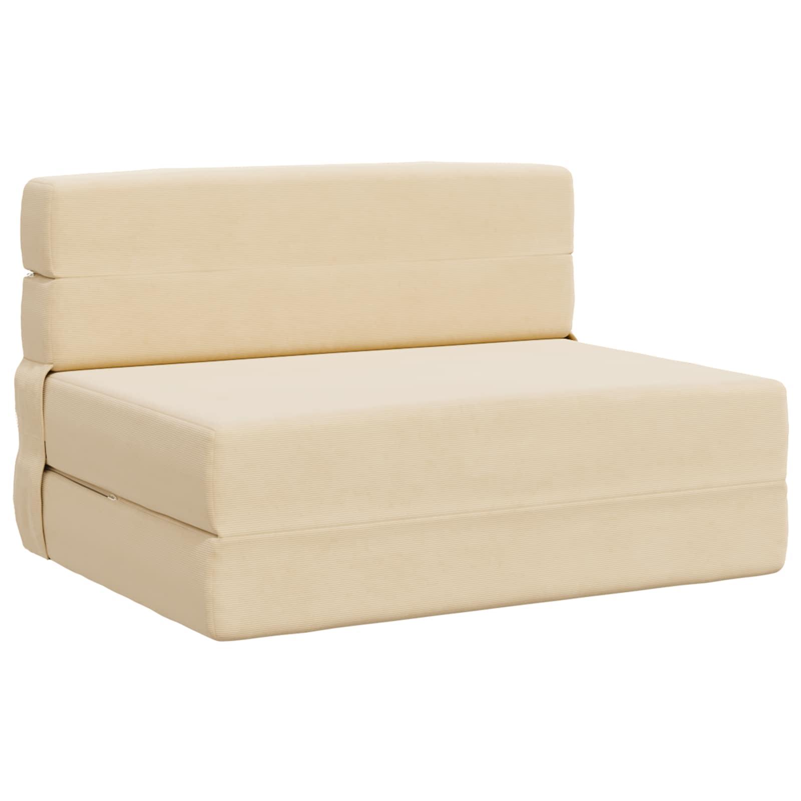 Samlebar Sofa Seng Cremefarvet 70 x 72 x 60 cm Stof
