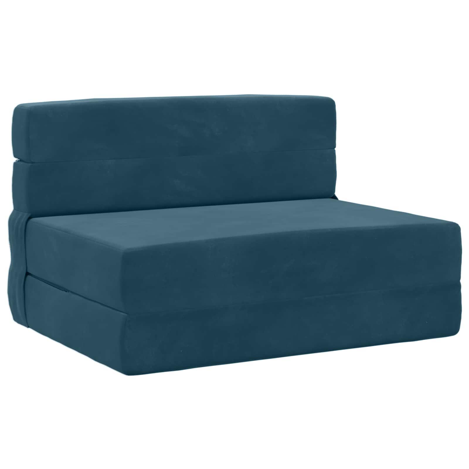 Samlebar Sofa Seng Blå 70 x 72 x 60 cm Stof