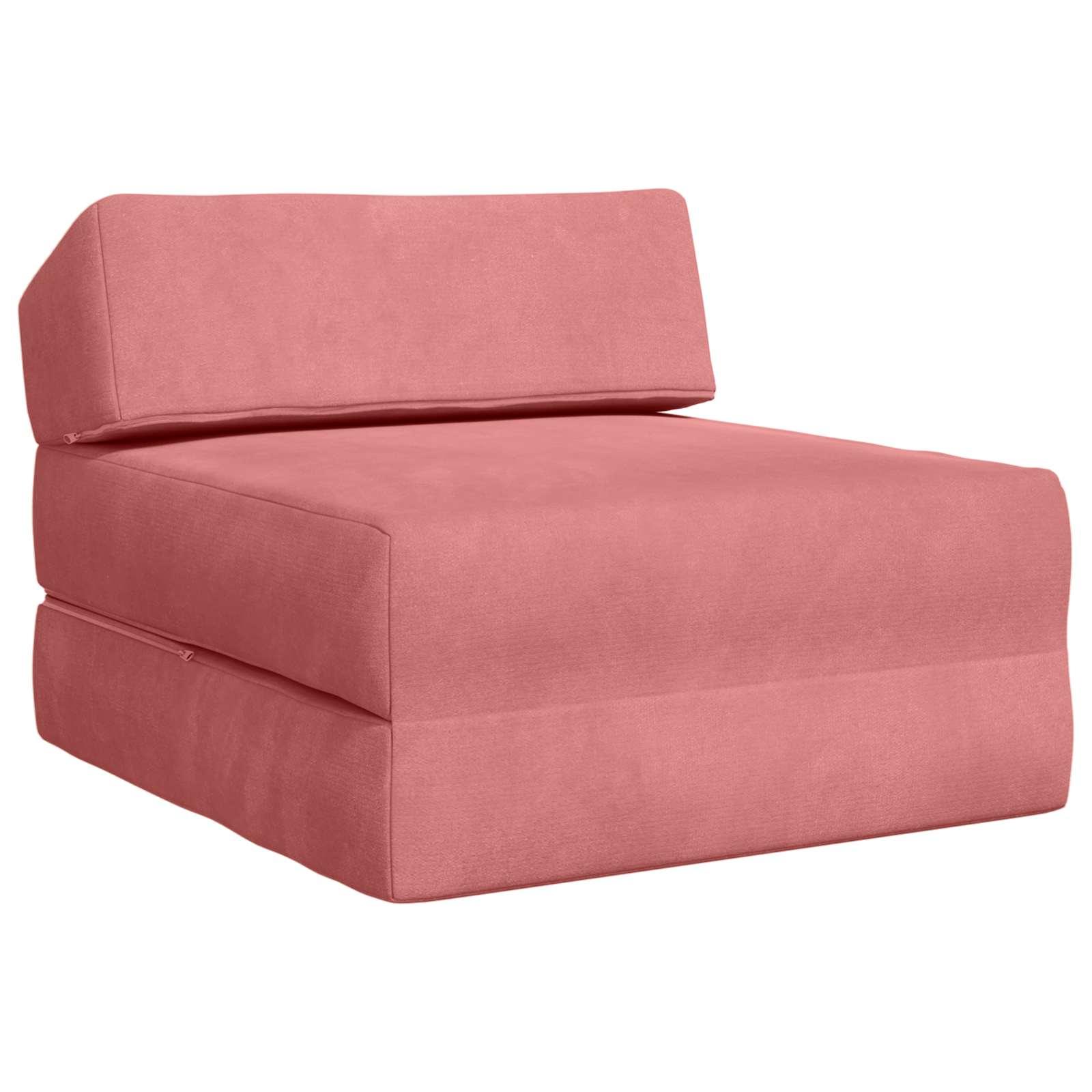 Samlebar Sofa Seng Lyserød 60 x 70 x 41 cm Stof