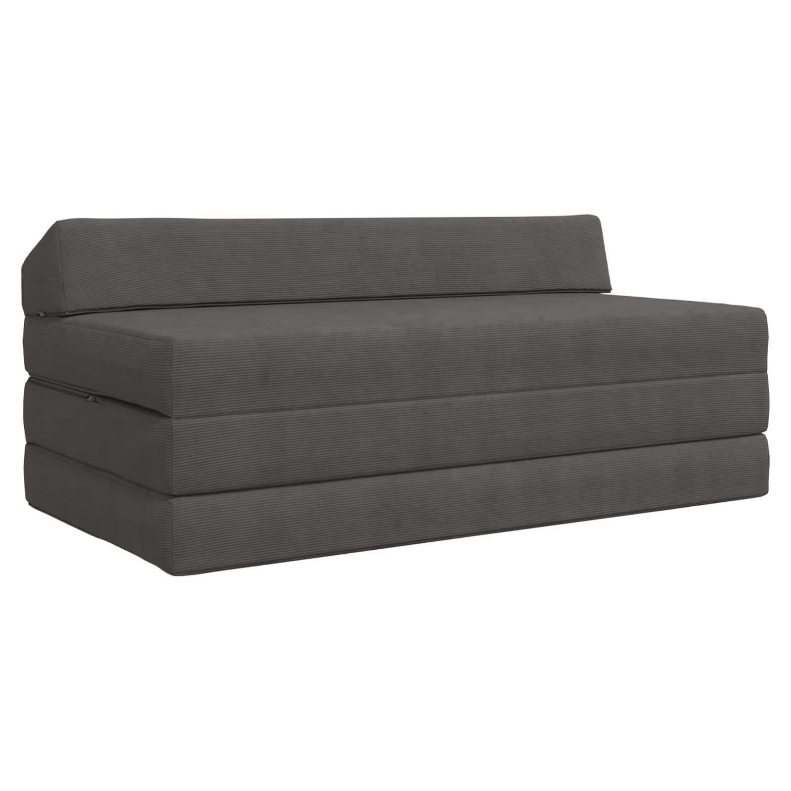 Samlebar Sofa Seng Mørkegrå 120 x 60 x 49 cm Stof