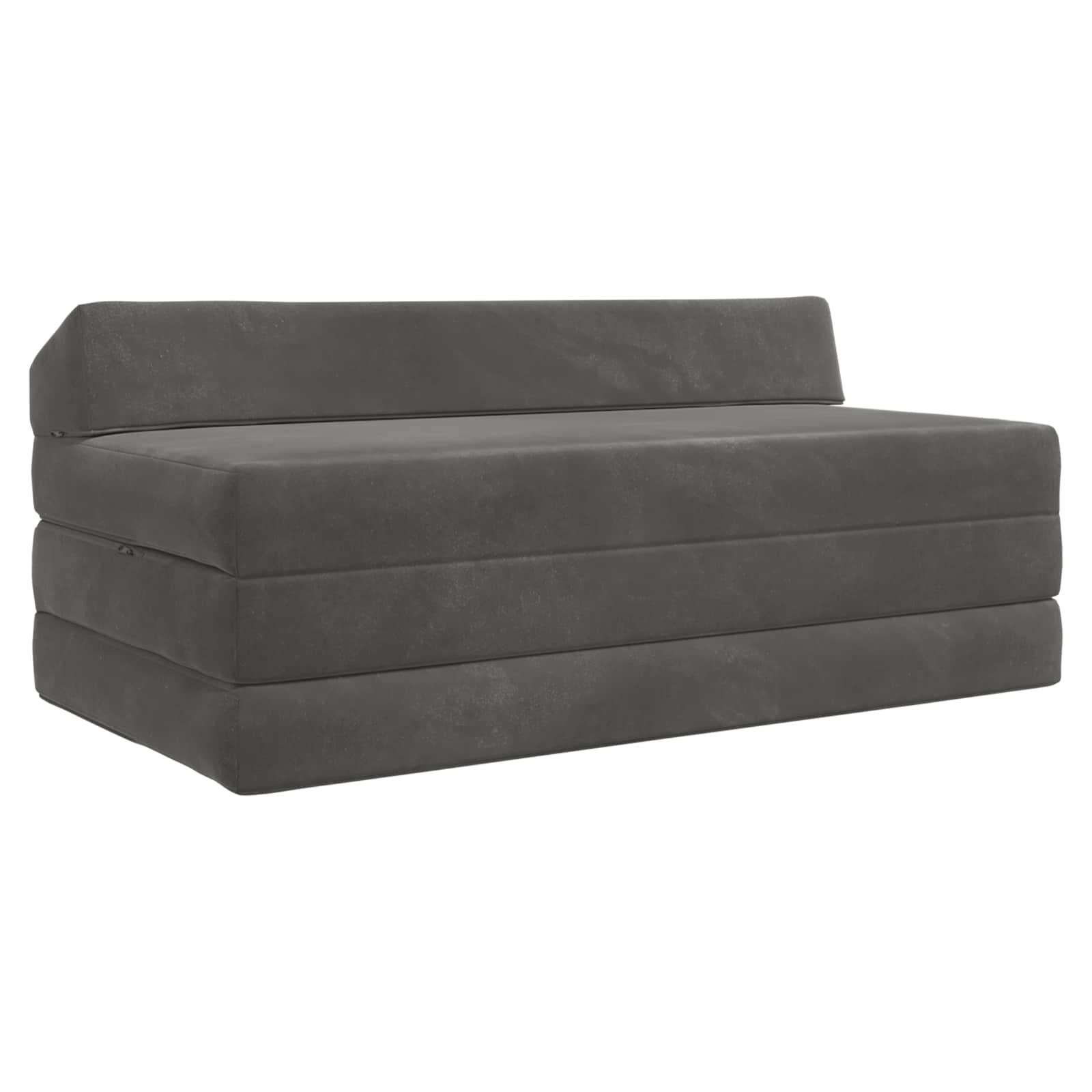 Samlebar Sofa Seng Mørkegrå 120 x 60 x 49 cm Stof