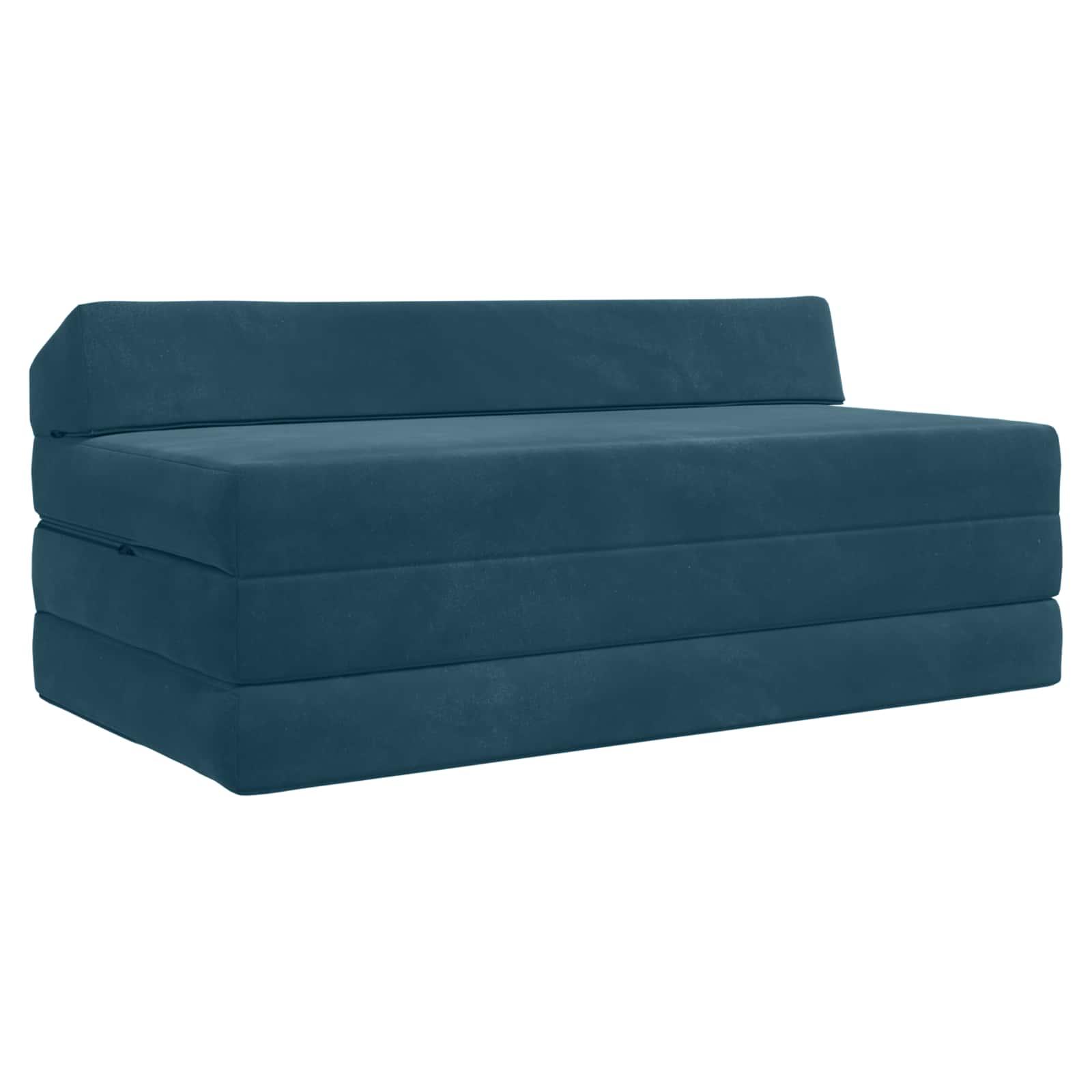 Samlebar Sofa Seng Blå 120 x 60 x 49 cm Stof