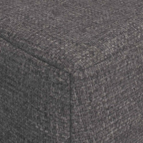 Foldbar sovesofa i stof - lysegrå, 120 x 60 x 49 cm