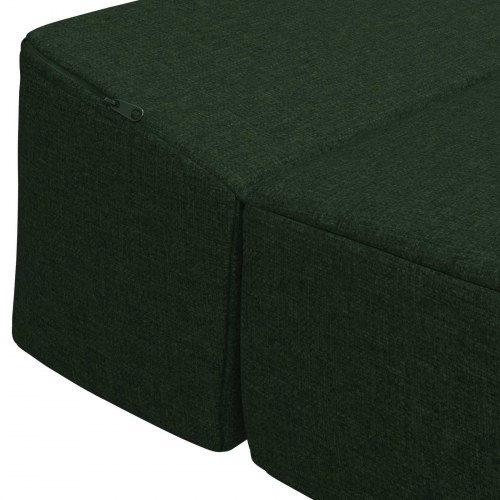 Foldbar sovesofa mørkegrøn - 70 x 60 x 49 cm