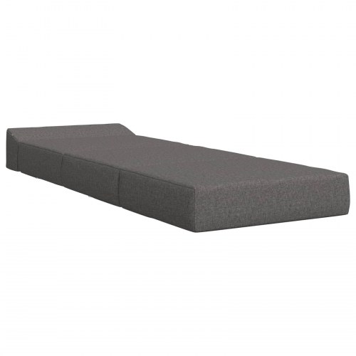 Foldbar sovesofa lysegrå 70 x 60 x 49 cm