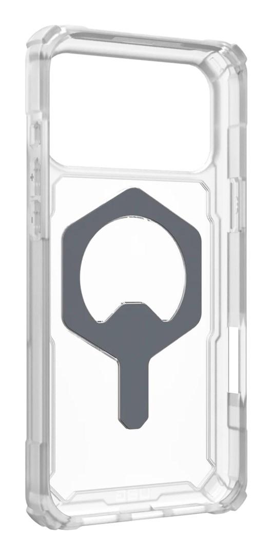 Urban Armor Gear Pathfinder Mag - gennemsigtigt cover til iPhone 6,9" (Titanium/transparent) billede