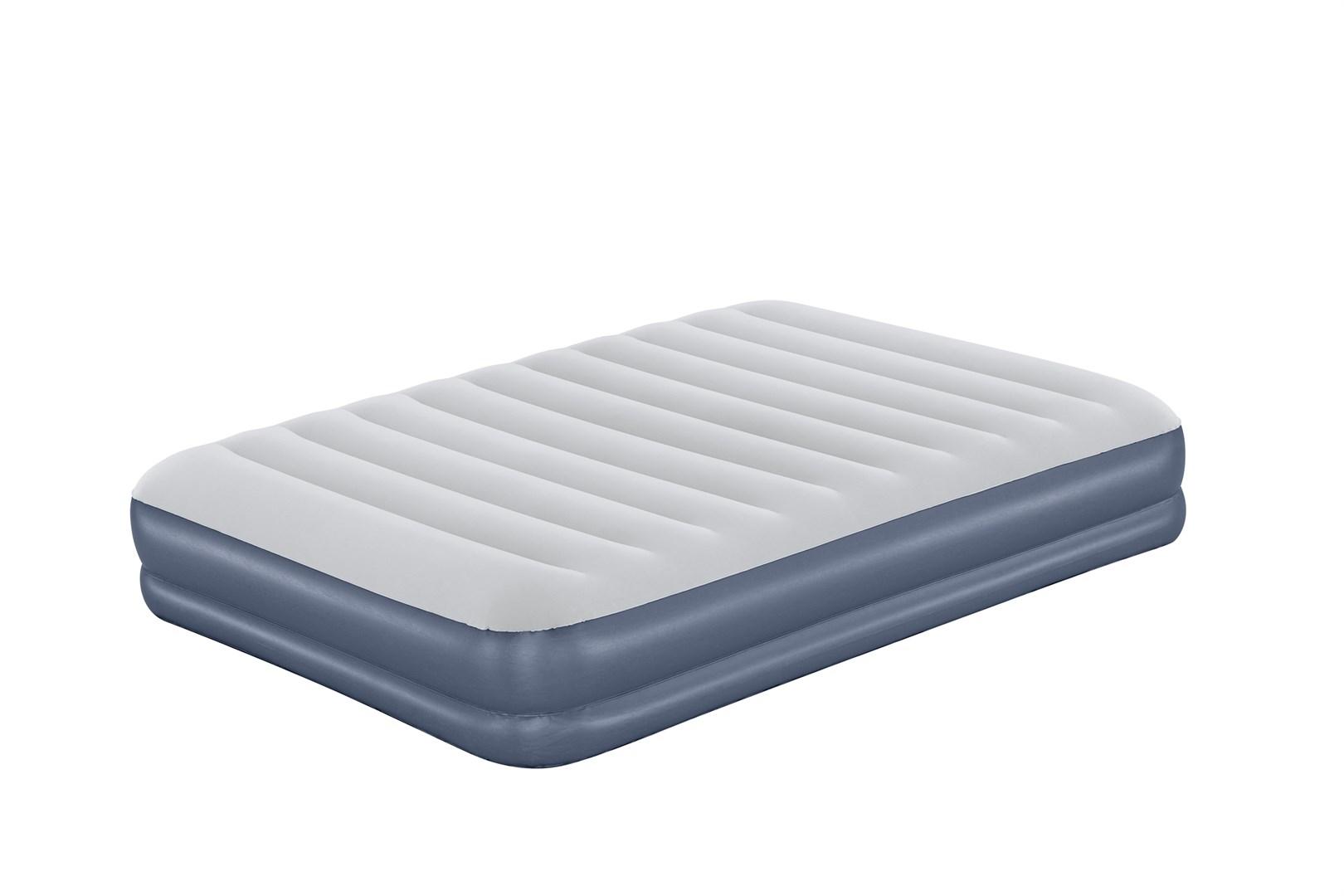Bestway Tritech luftmadras Queen med genopladelig pumpe - 203 × 152 × 36 cm billede