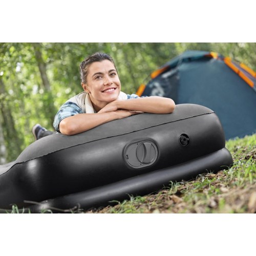 Bestway Tritech Twin luftmadras med indbygget USB-pumpe - 191 × 97 × 36 cm
