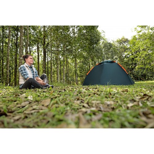 Bestway Tritech Twin luftmadras med indbygget USB-pumpe - 191 × 97 × 36 cm