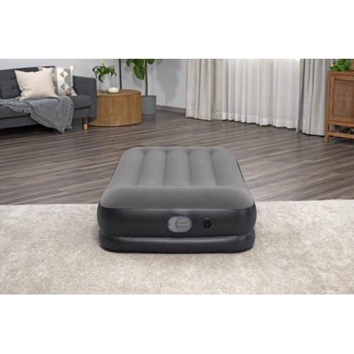 Bestway Tritech Twin luftmadras med indbygget USB-pumpe - 191 × 97 × 36 cm