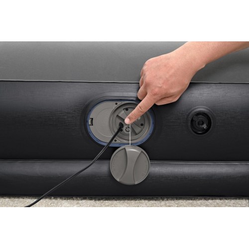 Bestway Tritech Twin luftmadras med indbygget USB-pumpe - 191 × 97 × 36 cm