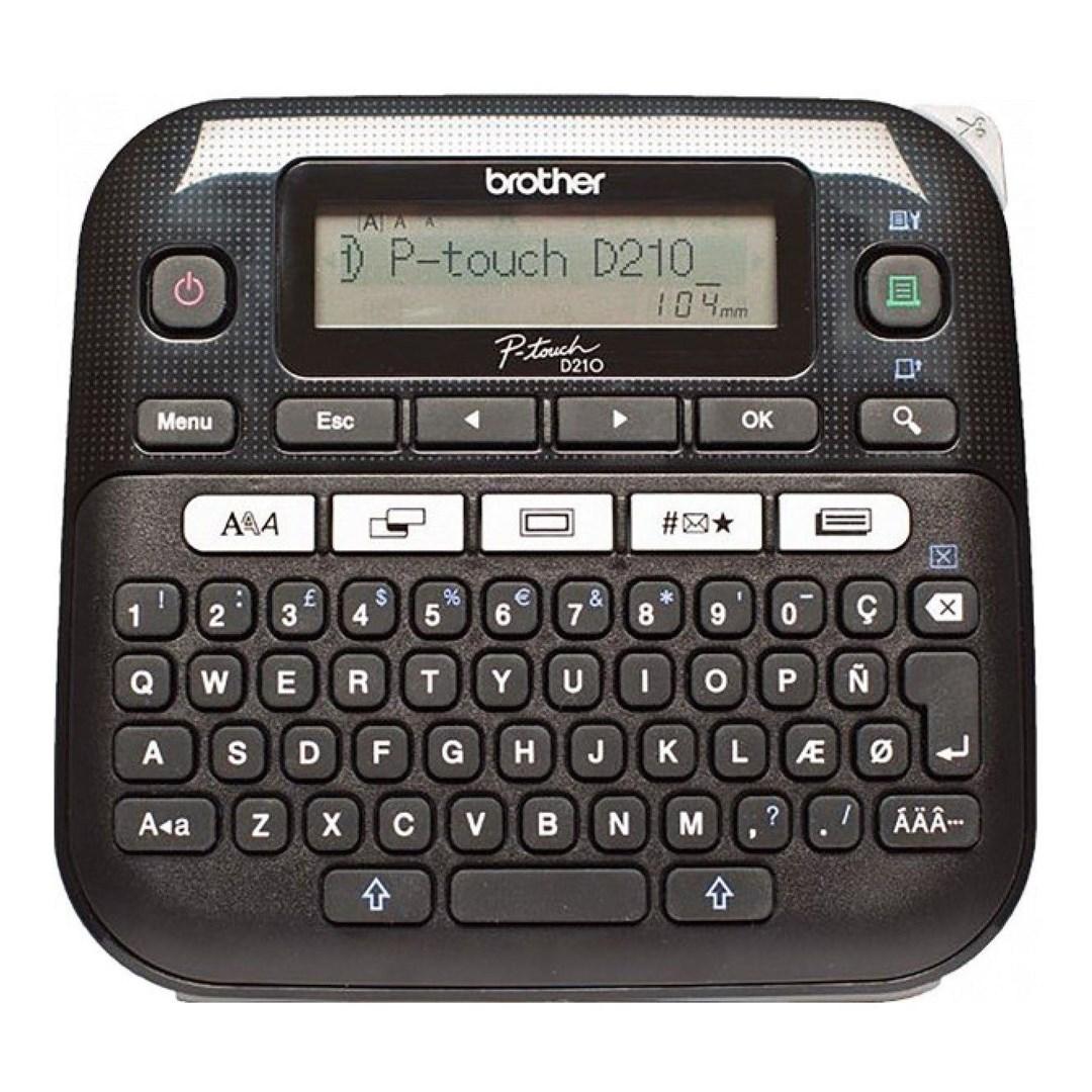 Brother P-touch D210VP etiketprinter - USB, 6×AAA