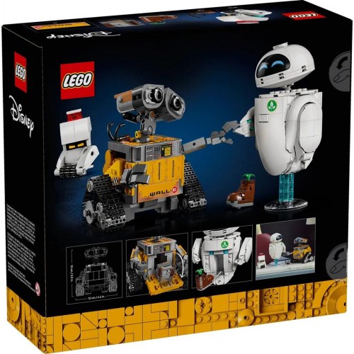 LEGO Disney 43279 WALL·E og EVE byggesæt - 811 dele (18+)