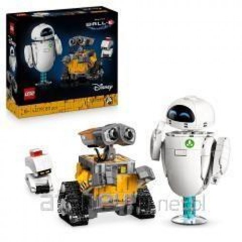 LEGO Disney 43279 WALL·E og EVE byggesæt - 811 dele (18+)