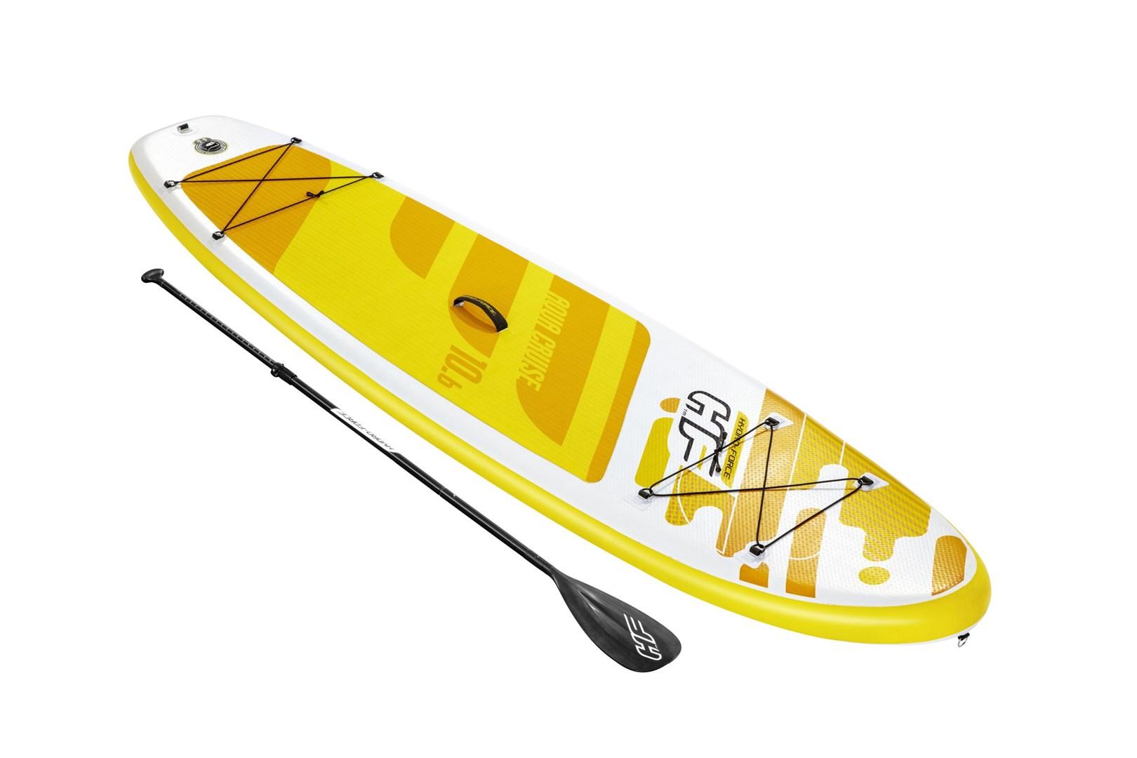 Bestway Hydro‑Force Aqua Cruise SUP 10’6” (320 × 76 × 12 cm) - oppusteligt paddleboard sæt billede