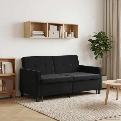 Sovesofa Sort Stof