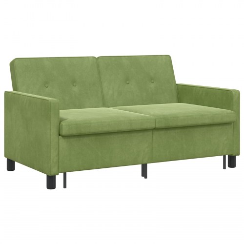Sovesofa Lys grøn Stof