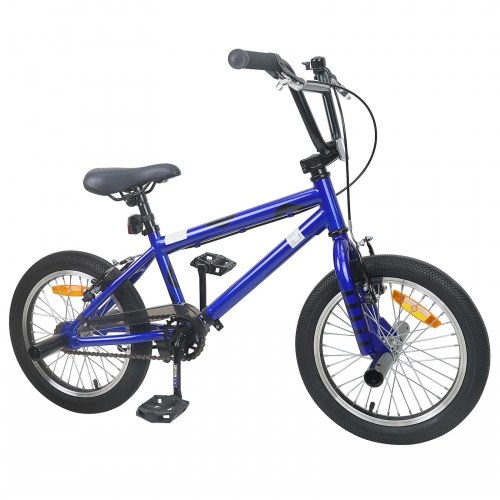 BMX cykel 16" til børn 5-8 år - mørk blå