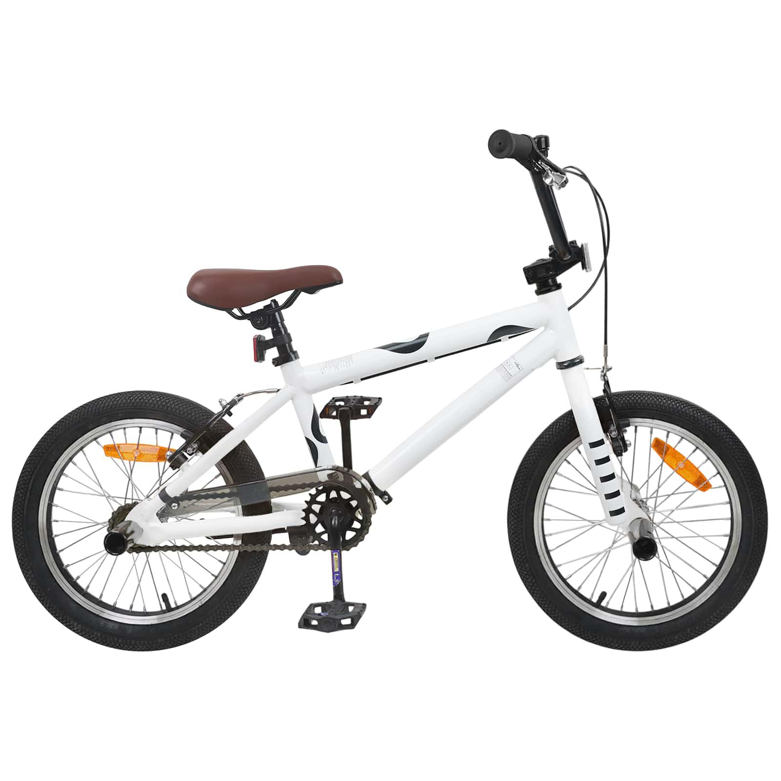 BMX Cykel 16 tommer til 5-8 år gamle Hvid