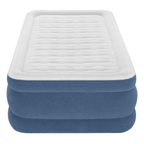 Bestway AlwayzAire luftmadras - Twin enkeltmadras med indbygget dobbeltpumpe, 191 × 97 × 46 cm
