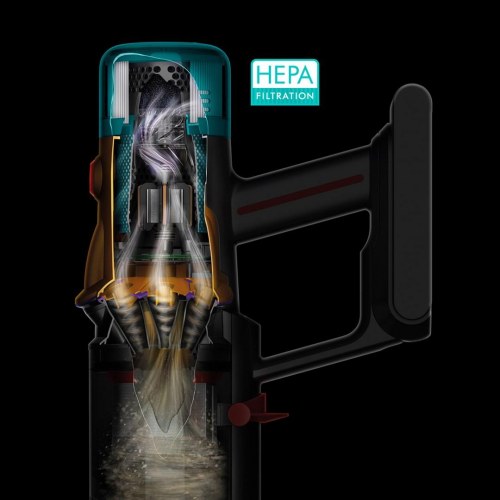 2-i-1 stangstøvsuger Dyson V12 Origin - Nickel