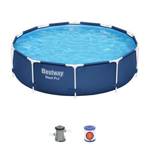 Bestway Steel Pro rund havepool 3,05 m × 76 cm