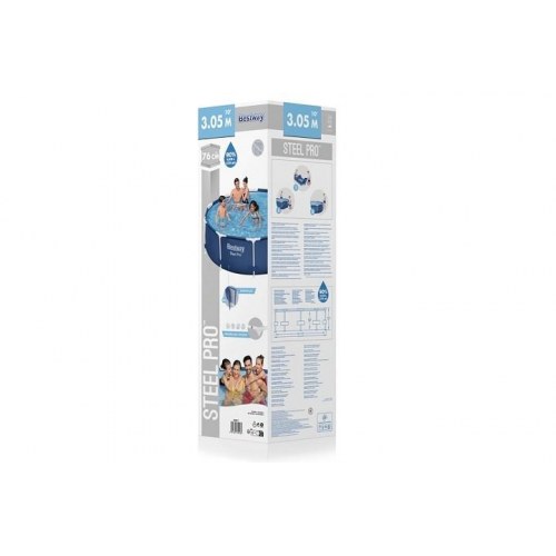Bestway Steel Pro rund havepool 3,05 m × 76 cm
