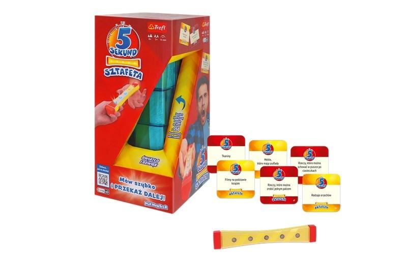 Trefl 5 Sekunder - Stafet brætspil