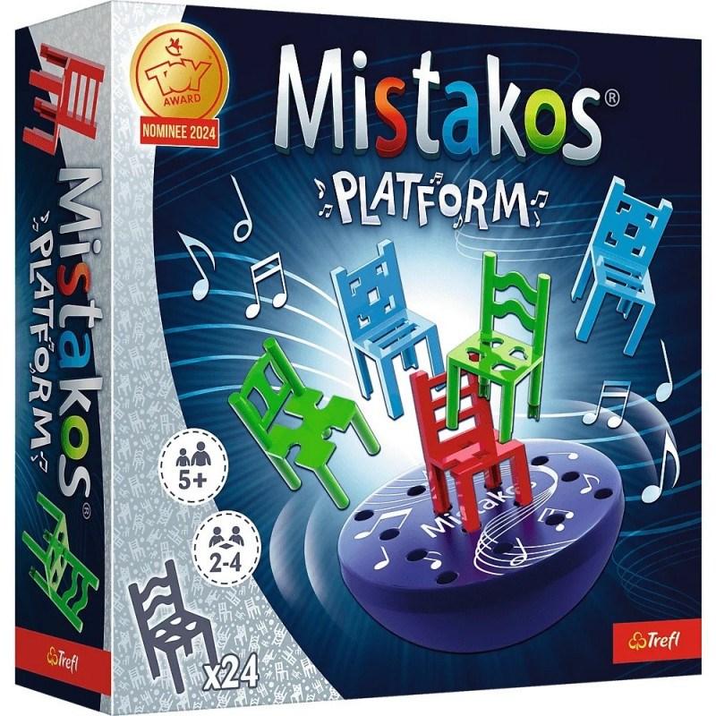 Trefl Mistakos Platform - stablingsspil med stole (familiespil)
