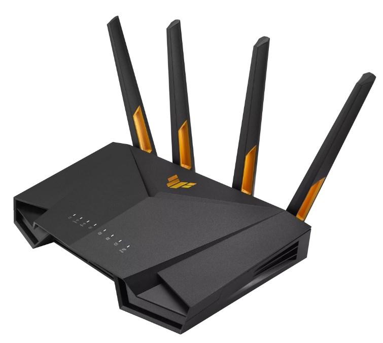 ASUS TUF-AX4200 Wi‑Fi 6 router - Gigabit Ethernet, dual‑band, sort billede