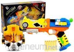 Skumdart-pistol med robotmaske 2-i-1 - model 5090
