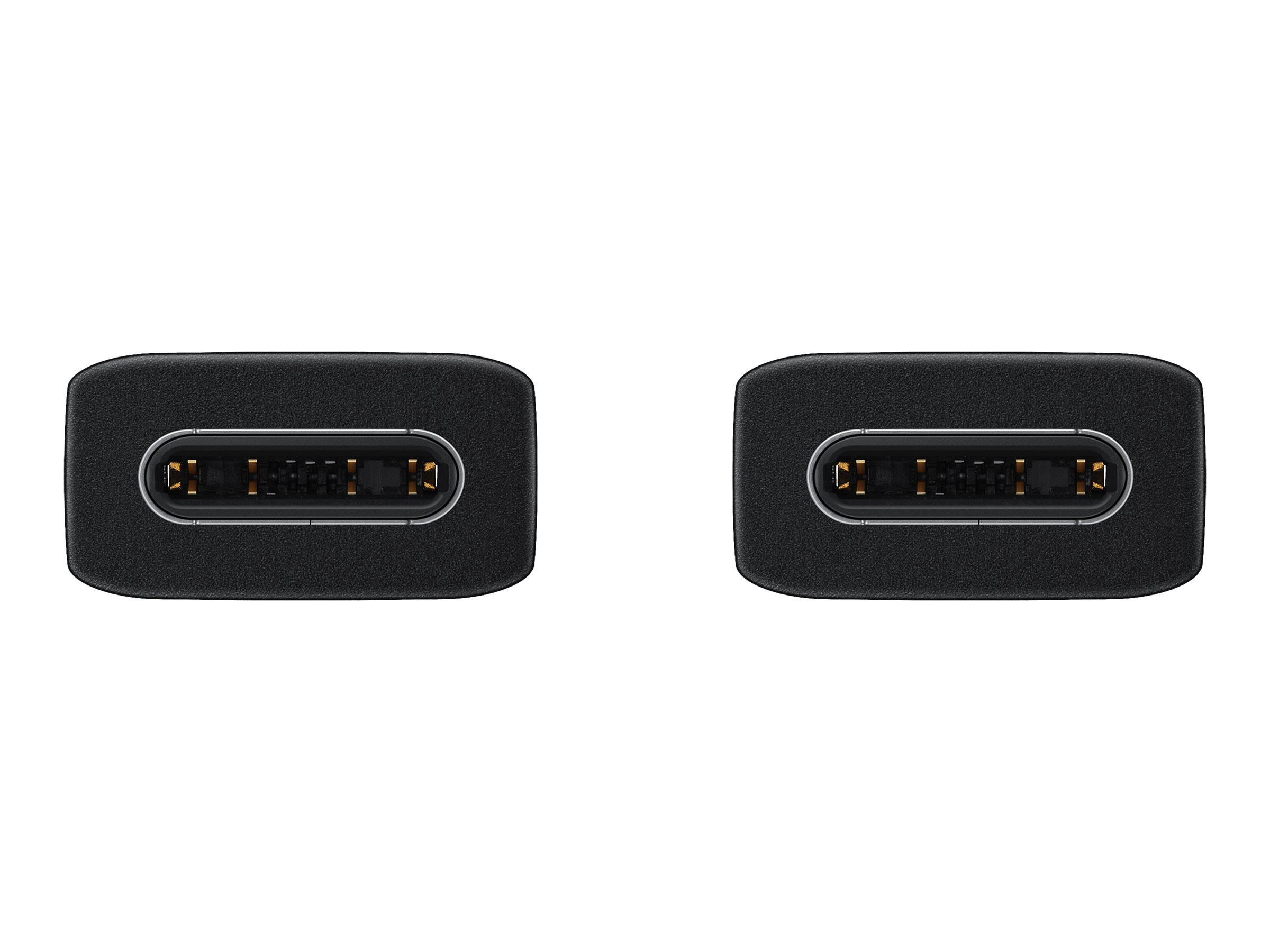 Samsung EP-DN975 USB-C til USB-C kabel 1 m - Sort billede