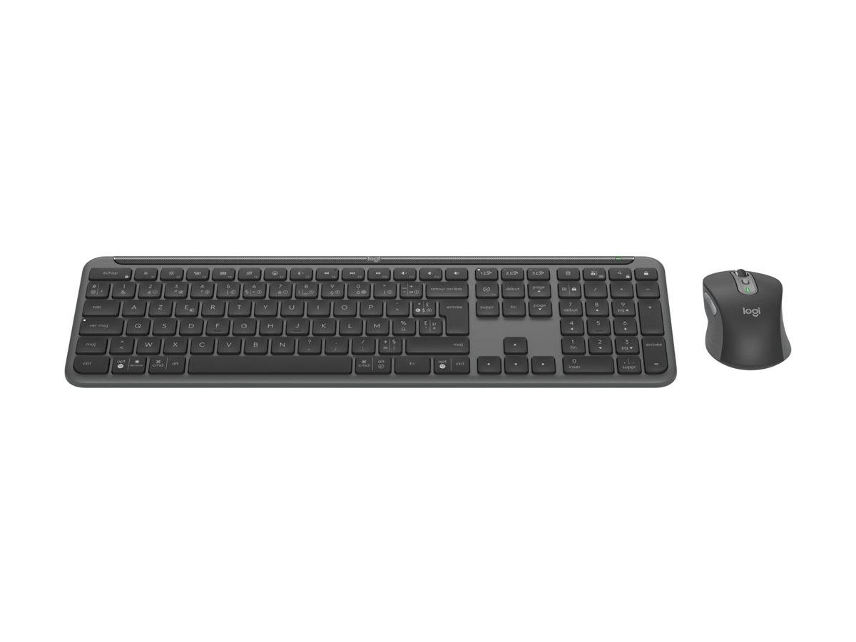 Logitech Signature Slim Combo MK950 til Business - trådløst tastatur og mus (US International) - grafit billede