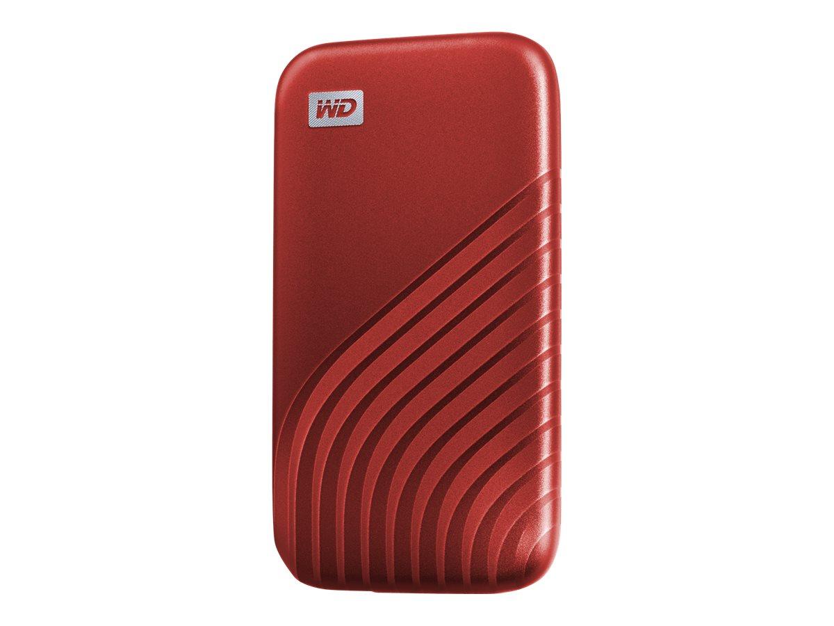 SanDisk WD My Passport SSD 2 TB ekstern USB 3.2 Gen 2 - rød billede