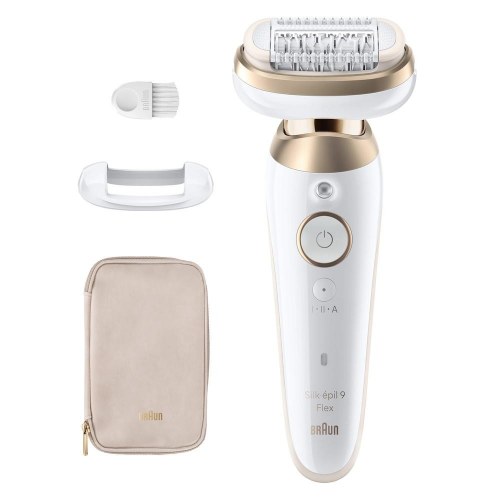 Braun Silk‑épil 9 Flex SES9‑011 epilator - hvid/guld