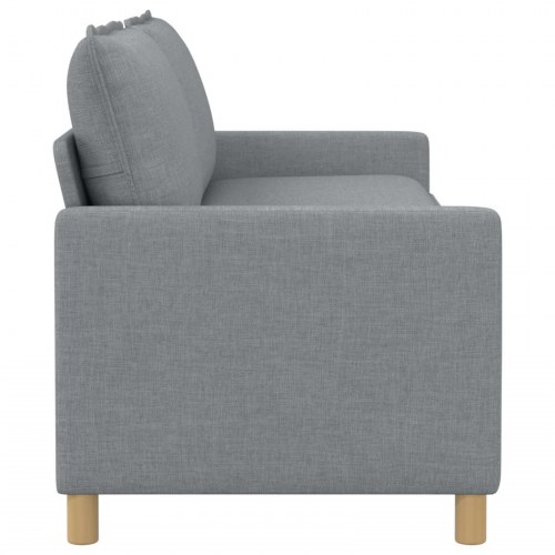 Sofa Lysegrå Stof