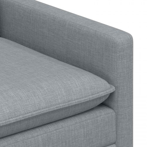 Sofa Lysegrå Stof