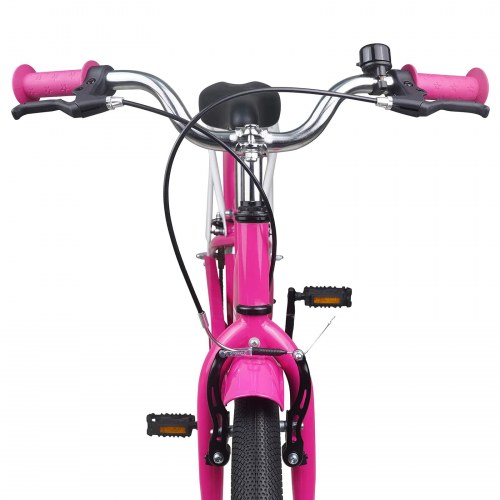 Børnecykel 20 tommer til børn i alderen 6-11 år Lyserød