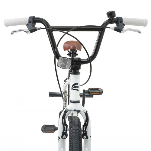 BMX Cykel 18 tommer til 7-10 år gamle Hvid