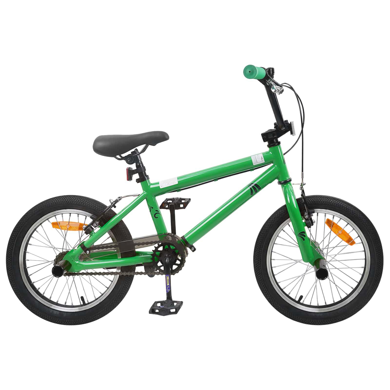 BMX Cykel 20 tommer for over 9 år gammel Grøn