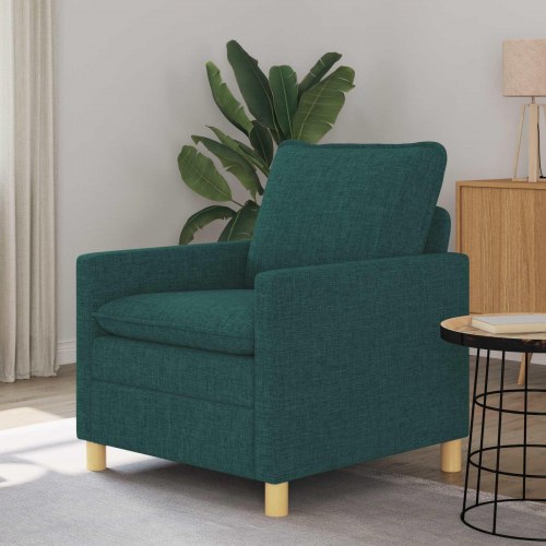 Sofa Mørkegrøn Stof